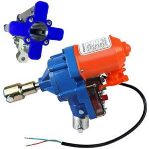 UYGALAXY 100W Greenhouse Film Roll Up Side Motor + Precise Bearing Climber for Greenhouse Ventilation, 24V Automatic Venting