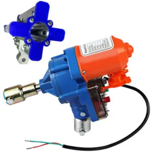 UYGALAXY 100W Greenhouse Film Roll Up Side Motor + Precise Bearing Climber for Greenhouse Ventilation, 24V Automatic Venting