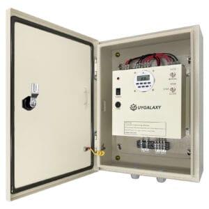 UYGALAXY Greenhouse Roll Up Motor Timer Controller Automatic for Ventilation with AC110V to DC24V Transformer Timing Control Open Close Greenhouses Film Side Roof Curtain