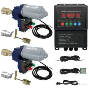uygalaxy greenhouse roll up motor controller with Thermostat