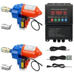 uygalaxy greenhouse roll up motor controller with Thermostat